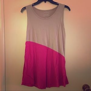 💕INC Pink and Tan Tank